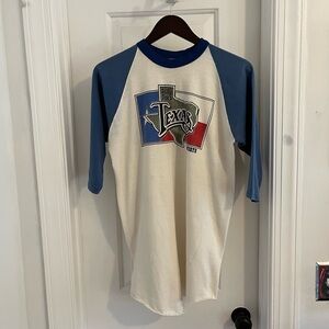 Vintage 70’s Billy Bob’s Ft Worth‎ 3/4 Sleeve